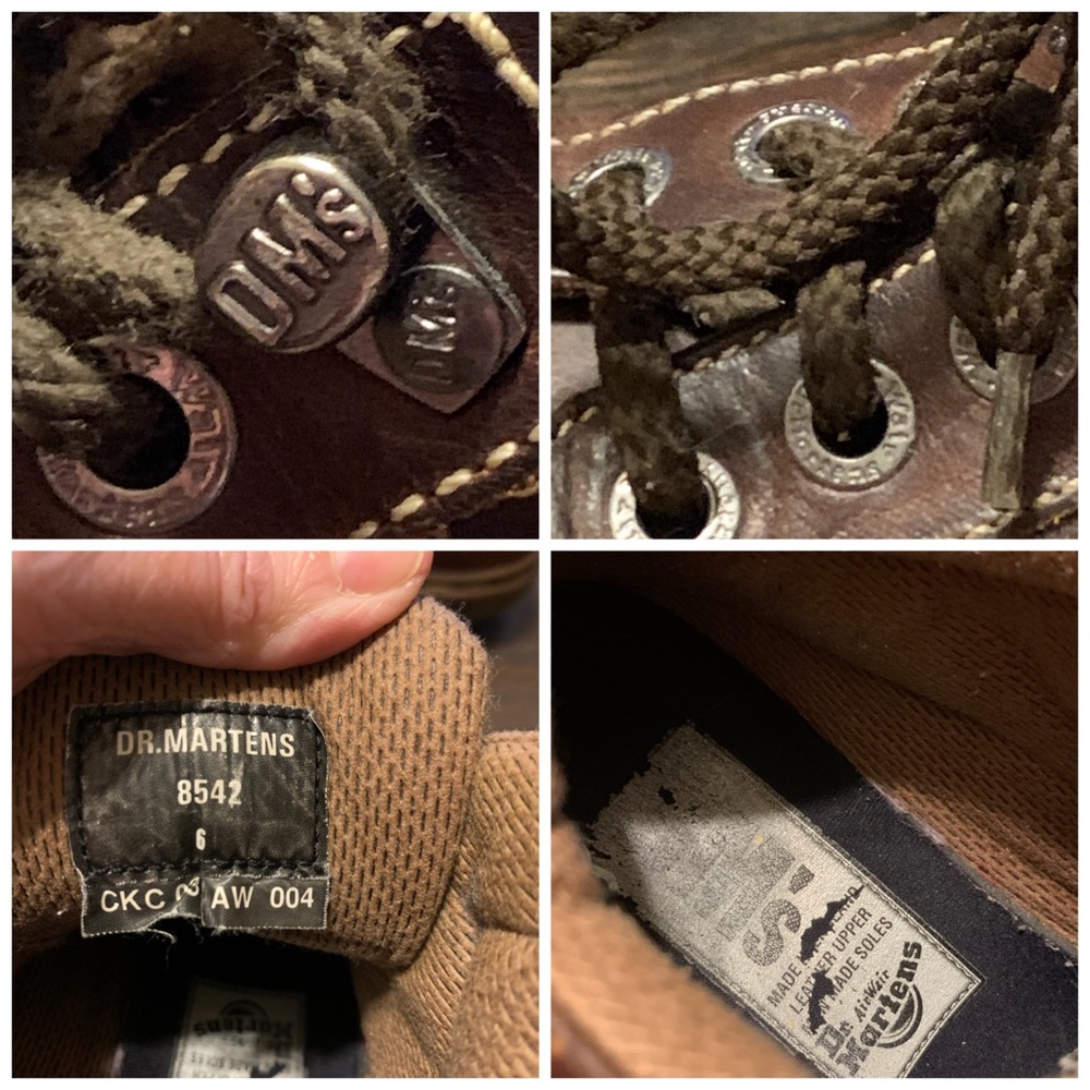 SOLD. Doc Martens made in England leather Sz  8 boots - Picture 7 of 15